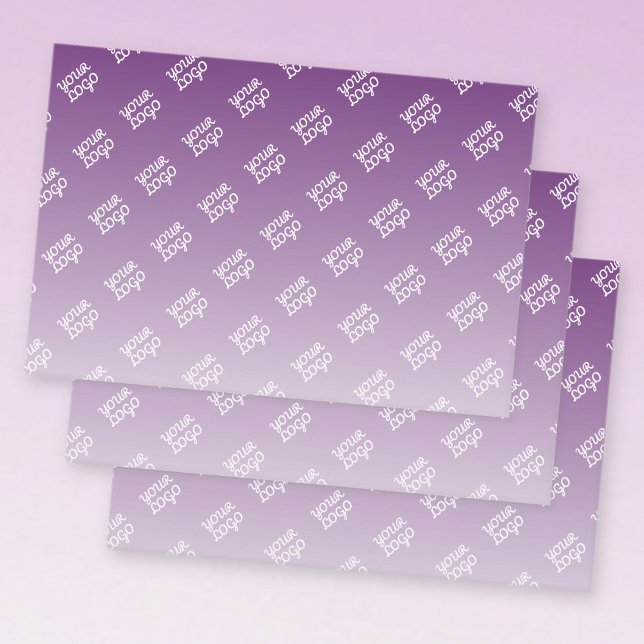 Ihr Logo wird automatisch gefiltert | Bearbeitbar  Geschenkpapier Set (Von Creator hochgeladen)