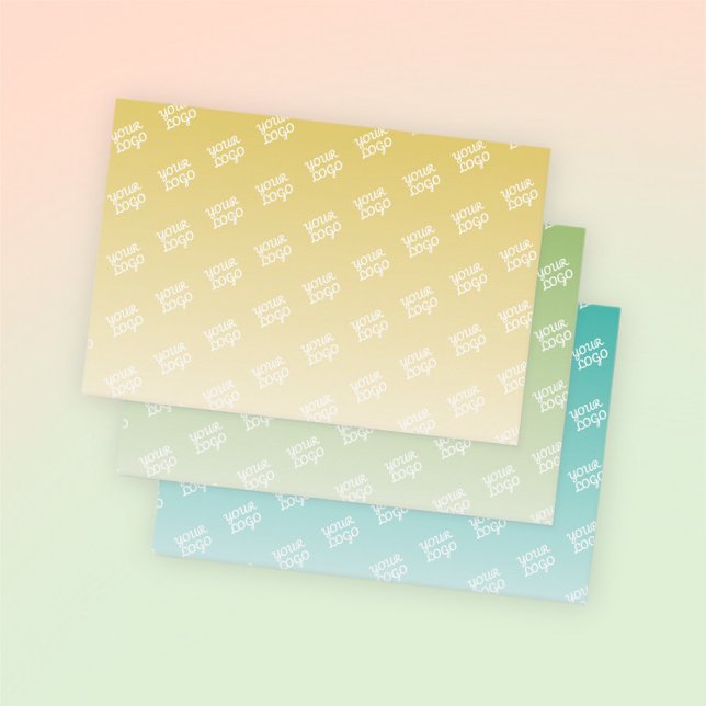 Ihr Logo wird automatisch gefiltert | Editierbare  Geschenkpapier Set (Von Creator hochgeladen)
