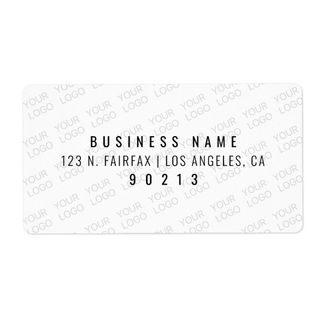 Ihr Logo wird automatisch hell und wiederholt (Vorne)