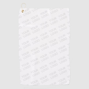 Ihr Logo wird automatisch hell und wiederholt Golfhandtuch