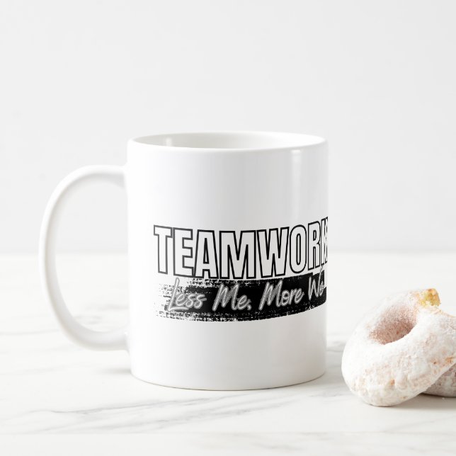 Ihr Logoteam Motivierend Mitarbeiter Kaffeetasse (Mit Donut)