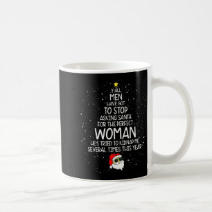 Ihr Männer müsst aufhören, Santa eine perfekte Fra Kaffeetasse