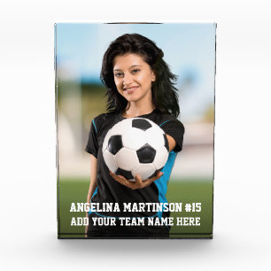 Ihr maßgeschneiderter Fußball oder Ihr Sport Fotoblock