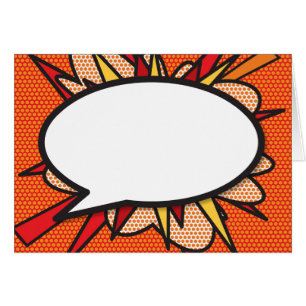 Ihr Message Speech Bubble Fun Retro Comic Book