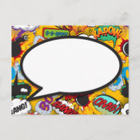 Ihr Message Speech Bubble Fun Retro Comic Book