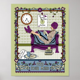 Ihr Mind_A_8x10-Poster gefüttert Poster