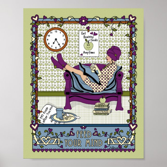 Ihr Mind_A_8x10-Poster gefüttert Poster (Vorne)