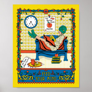 Ihr Mind_B_8x10-Poster gefüttert Poster