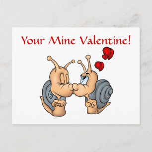 Ihr Mine Valentine Postkarte