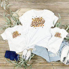Ihr Mini Retro Schriftart Vintag Feel, Mama und ic Kleinkind T-shirt