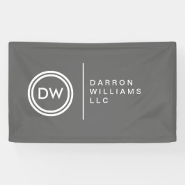 Ihr Monogramm-Logo für die ersten Schritte auf Gra Banner