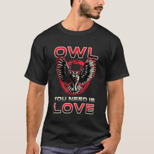 Ihr müsst Liebe Vögel beobachten Retro Vintag Bir T-Shirt