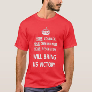 Ihr Mut holt uns Sieg. Bester Preis T-Shirt
