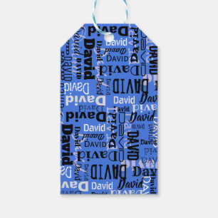 Ihr NAME Anpassbare farbige Geschenke Nehmen Sie Z Geschenkanhänger