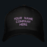 Ihr Name Benutzerdefinierter Text und bestickte Fa Bestickte Baseballkappe<br><div class="desc">Wählen Sie Farbe und Schriftart - Entwerfen Sie Ihre eigenen Personalisierten bestickten Werbegeschenke Geschäft oder Baseball Hats mit individuellem Text - Fügen Sie Ihren Text hinzu - Name - Unternehmen / Nummer / Brief / Slogan - Tagline / oder Website , Telefon , E-Mail , Social Media Handle , Adresse...</div>