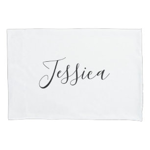 Ihr Name Elegante Schrift Kissenbezug