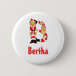Ihr Name hier! Kundenspezifischer Teddybär Sankt Button