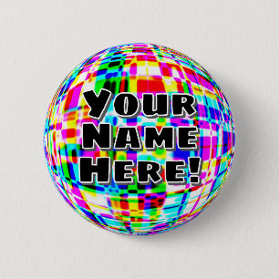 Ihr Name hier! (Sie können die Wörter ändern) Button