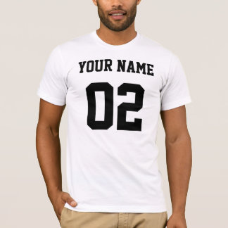 Ihr Name Ihre Nummer T-Shirt
