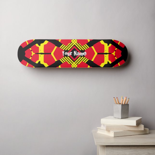 Ihr Name - individuell anpassbares Skateboard (Wandkunst (Horz))