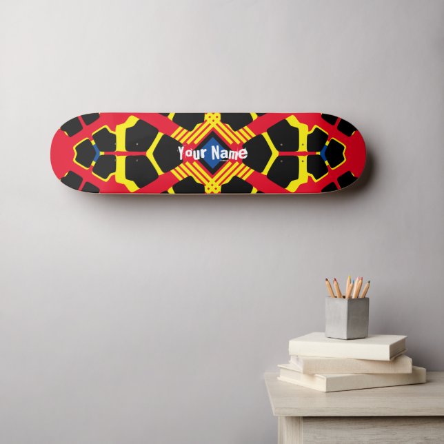 Ihr Name - individuell anpassbares Skateboard (Wandkunst (Horz))