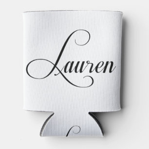 Ihr Name ist Lauren Calligraphy Dosenkühler