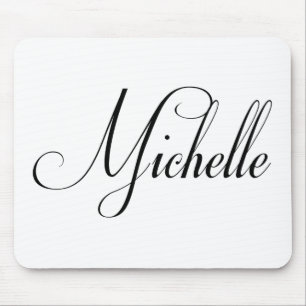 Ihr Name ist Michelle Calligrafy Mousepad