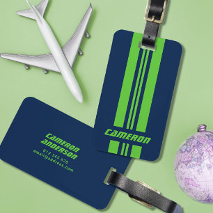 Ihr Name ist vollständig benutzerdefiniert gestric Gepäckanhänger