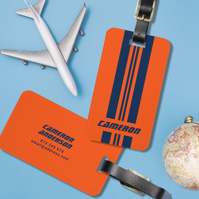 Ihr Name ist vollständig benutzerdefiniert gestric Gepäckanhänger (Von Creator hochgeladen)