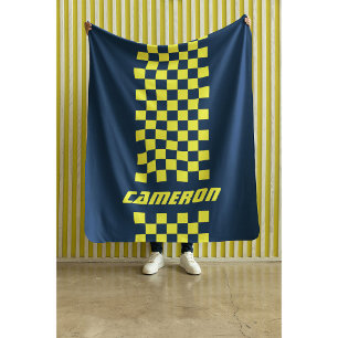 Ihr Name ist vollständig benutzerdefinierter Farb Sherpadecke