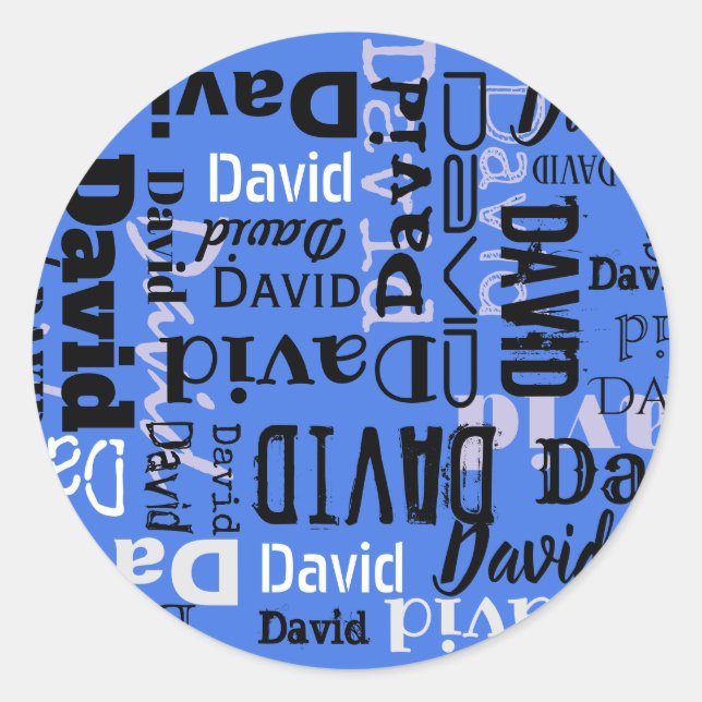 Ihr NAME-Lehrer - farbige Round-Label-Schule Runder Aufkleber (Vorderseite)