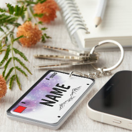 Ihr Name Lizenzplakat Starry Skies Schlüsselanhänger