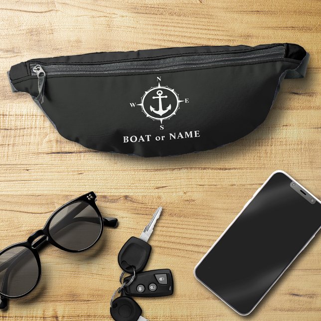 Ihr Name oder Boat Stilvolle Anker für den Nautisc Bauchtasche (Von Creator hochgeladen)