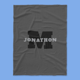 Ihr Name oder Ihr Firmenname Modern Masculine Gr Fleecedecke