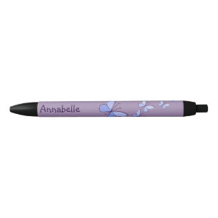 Ihr Name Periwinkle Butterfets Violet Kugelschreiber