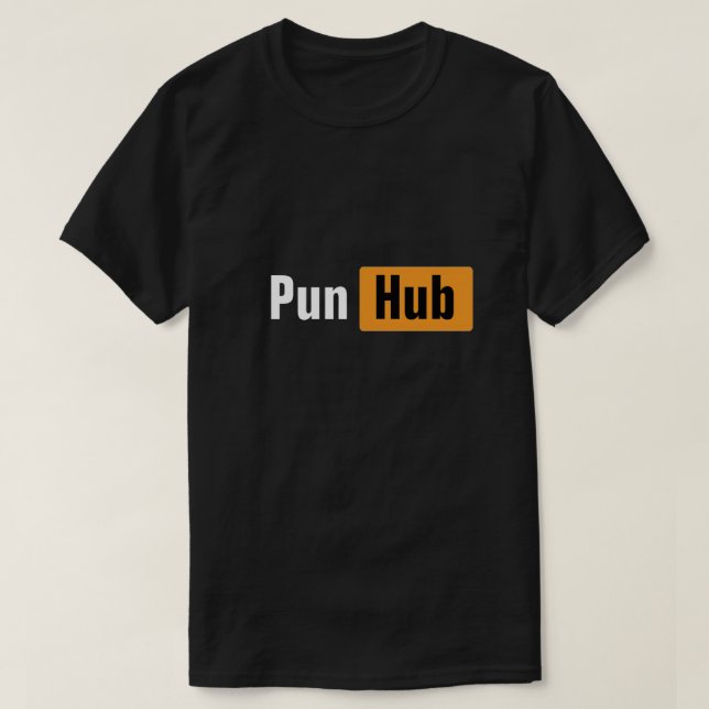 Ihr Name Pub Hub Meme Design T - Shirt (Design vorne)