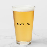 Ihr Name Tall Glass