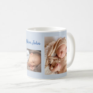 Ihr neues Baby Boy Fotos Personalisierter, benutze Kaffeetasse