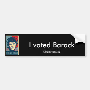 Ihr Obamicon.Me Autoaufkleber