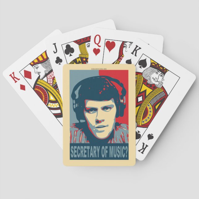 Ihr Obamicon.Me Spielkarten (Rückseite)