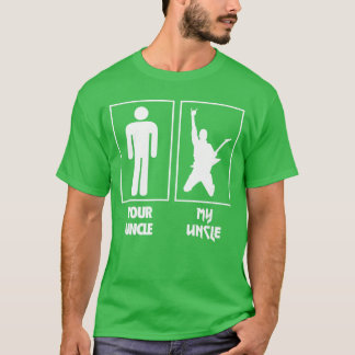 Ihr Onkel Mein Onkel Gitarren-Rocker Rock N Roll B T-Shirt