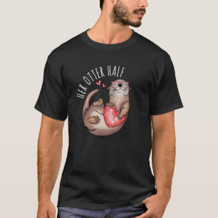 Ihr Otter-Halb-Paar Seine und Ihre Valent T-Shirt