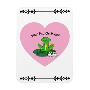 Ihr Pad oder Meins? Valentinstag Magnet