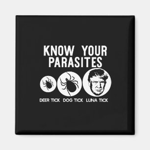 Ihr Parasiten Anti-Trump Resist T Shirt Funny Gif Magnet