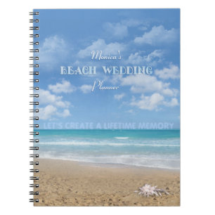 Ihr Personal Beach Hochzeitsplaner  Notizblock