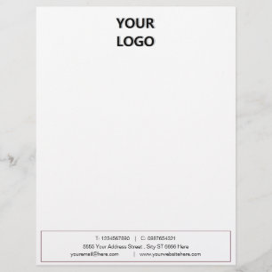 Ihr Personalisierter Briefkopf mit Logo