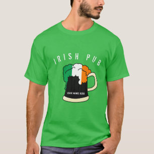 Ihr Personalisierter Irish Pub St Patricks Day T-Shirt