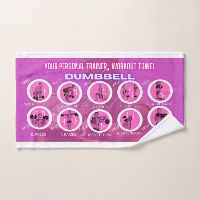 IHR PERSÖNLICHES TRAINER-WORKOUT-TOWEL HANDTUCH (Handtuch)