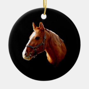 Ihr Pferd - Verzierung Keramikornament