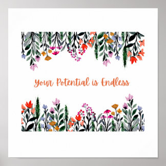 Ihr Potentail ist endlos Poster